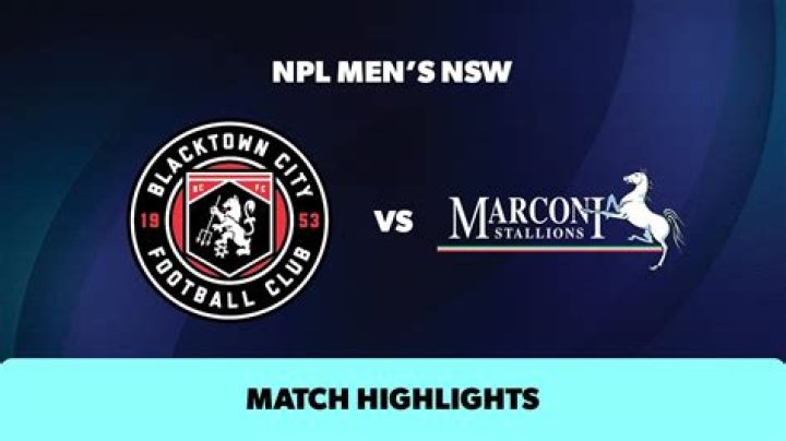 Tactical & Stats Analysis: Blacktown City vs Marconi Stallions – NPL New South Wales 2026 | StreamKick