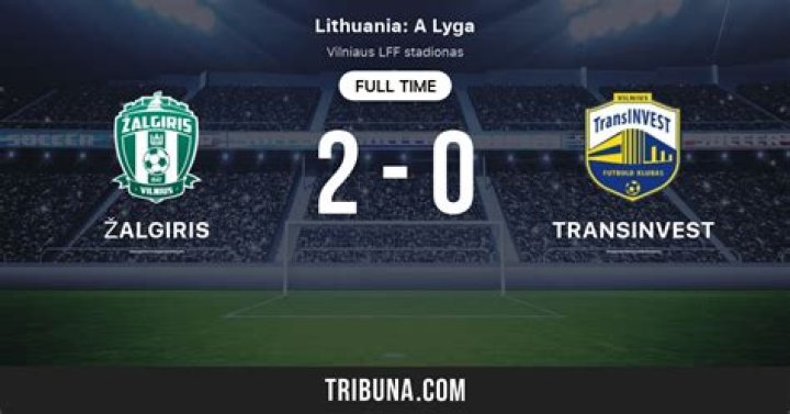 FK Transinvest vs FK Kauno Žalgiris: Full Match Review & Score – TOPLYGA 2026